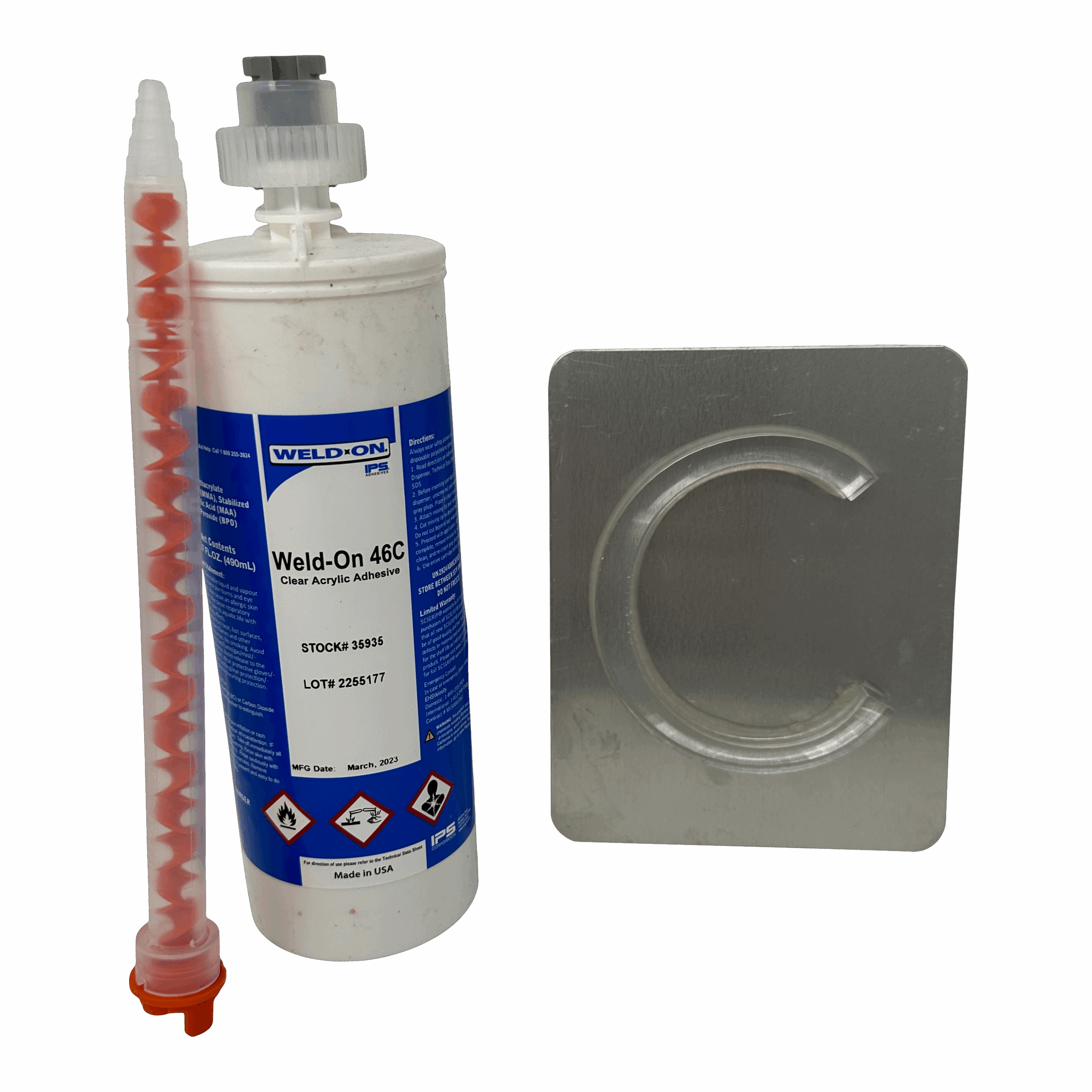 Weld-On® 46C Clear Structural Acrylic Adhesive