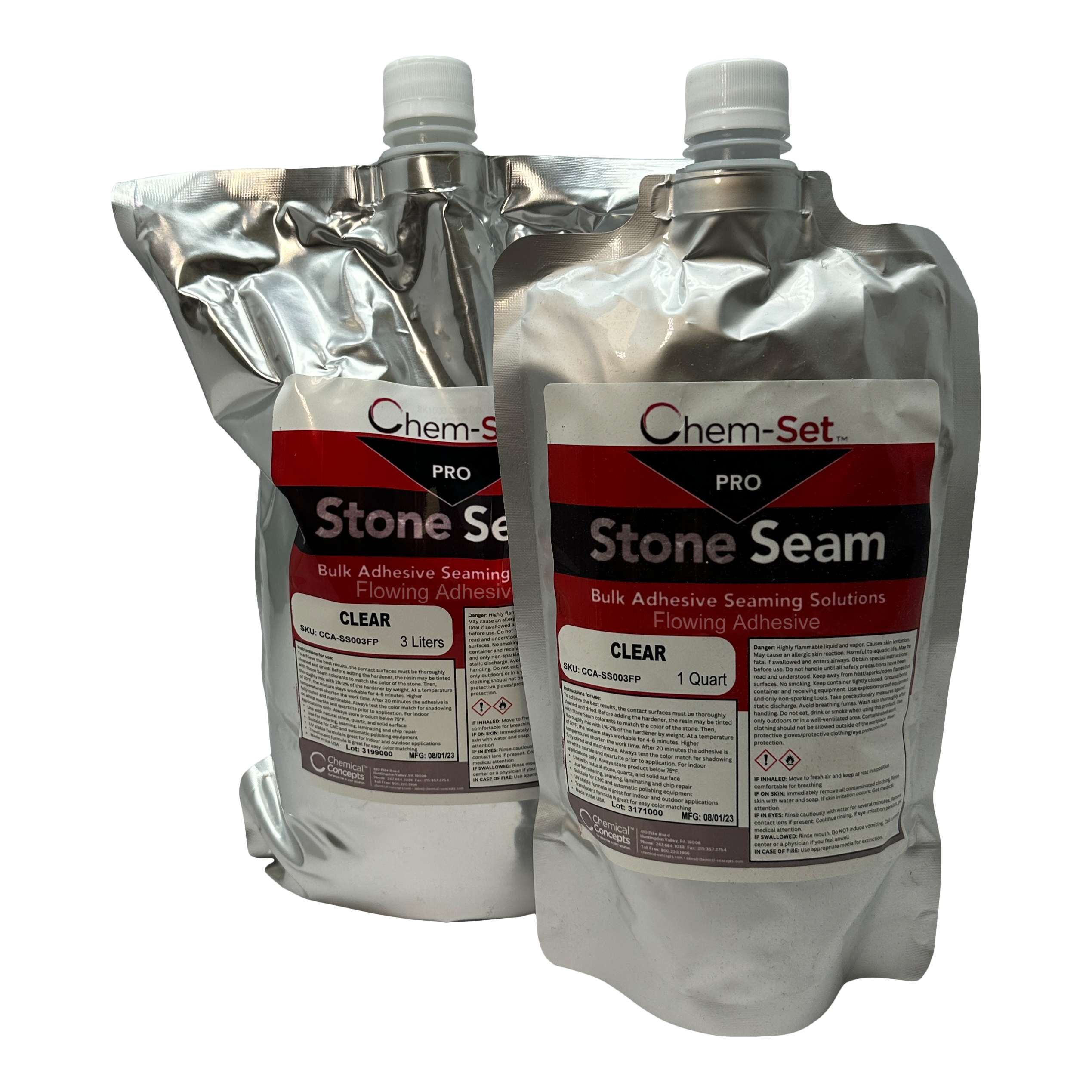 Stone Seam Pro 1000 Clear Flowing Adhesive