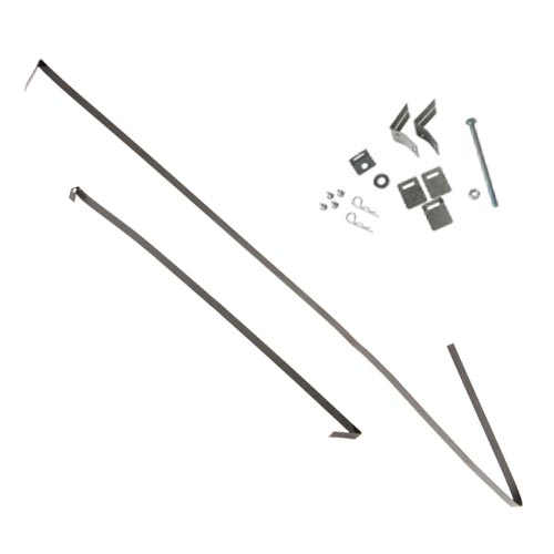 Complete Undermount Sink Repair Kit – Galvanized Metal, Never Fall Design For Secure Installation