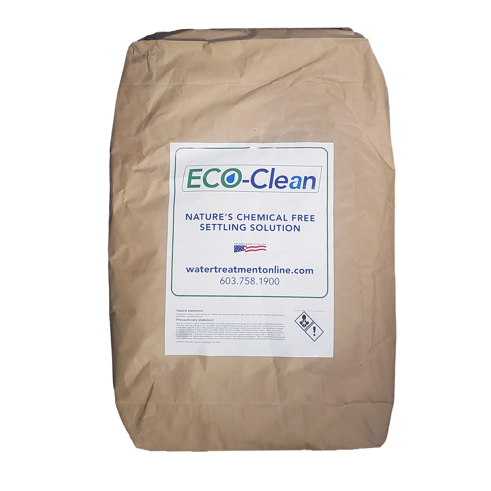 EcoClean Flocculant & Coagulant - 40LB bags