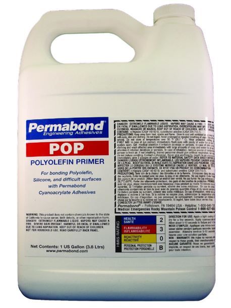 Permabond POP Polyolefin Primer 1 gallon jug