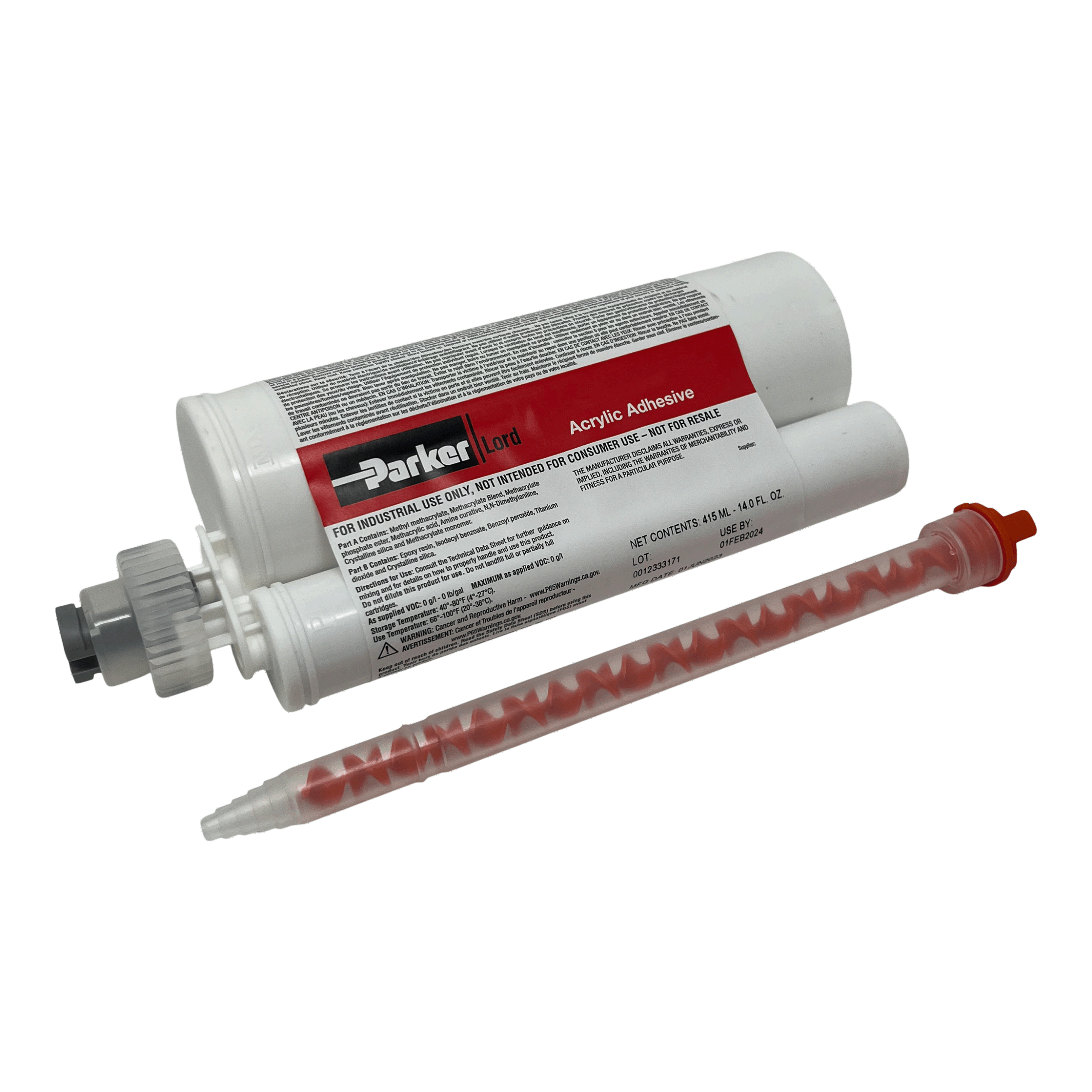 LORD 410/19GB 415ml Cartridge (4:1) Acrylic Adhesive