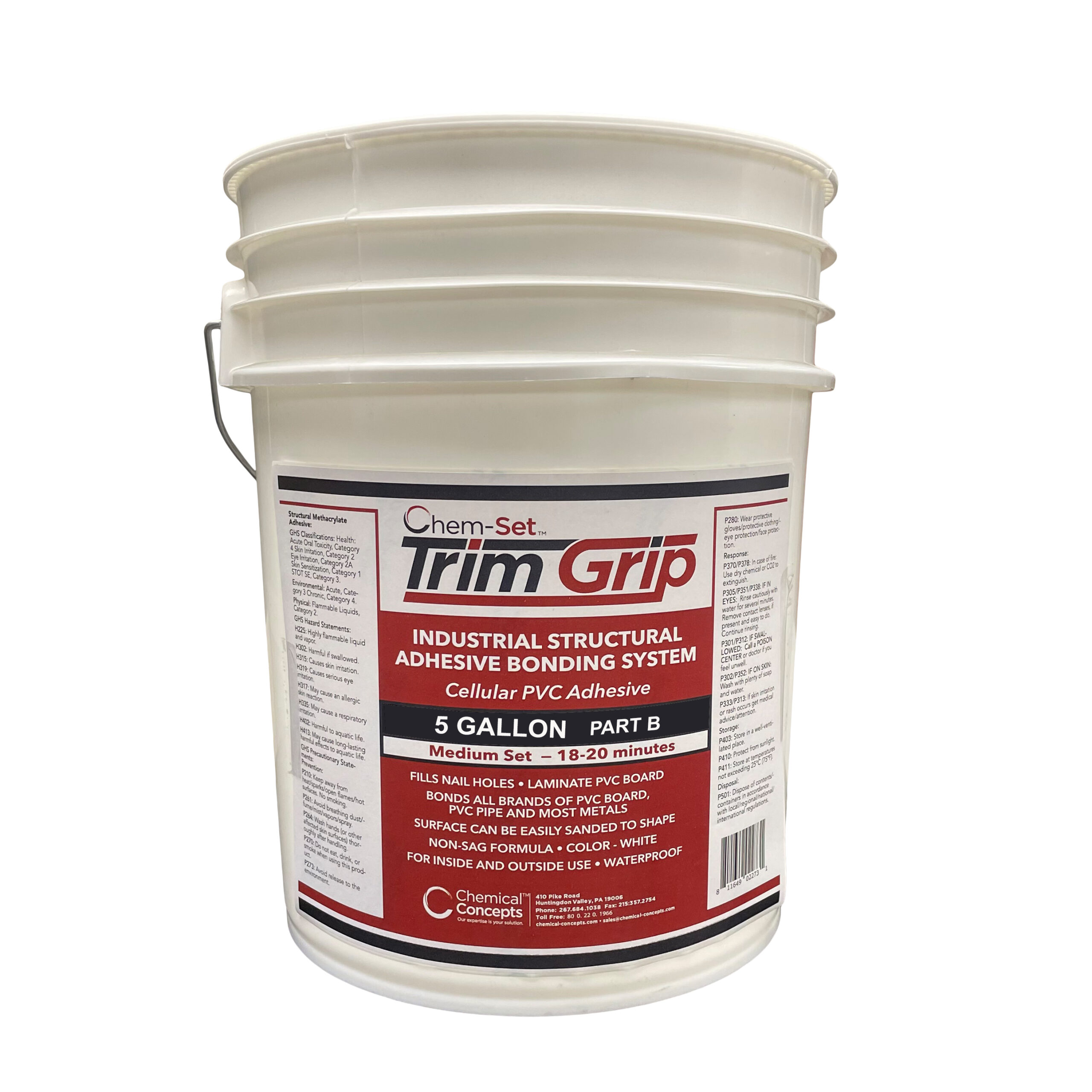 Chem-Set TrimGrip PVC Trim Adhesive (Medium Set)