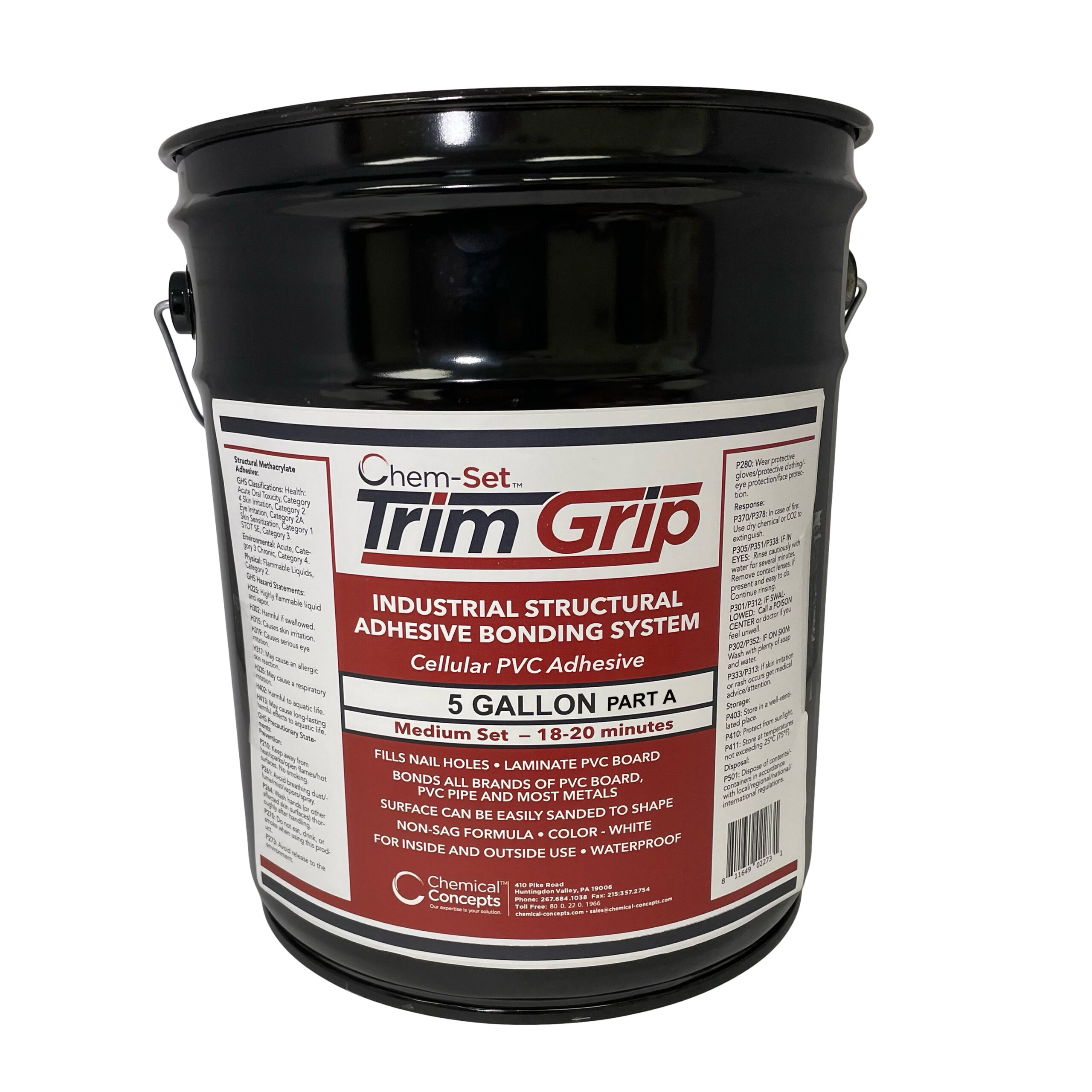 Chem-Set TrimGrip PVC Trim Adhesive (Medium Set)