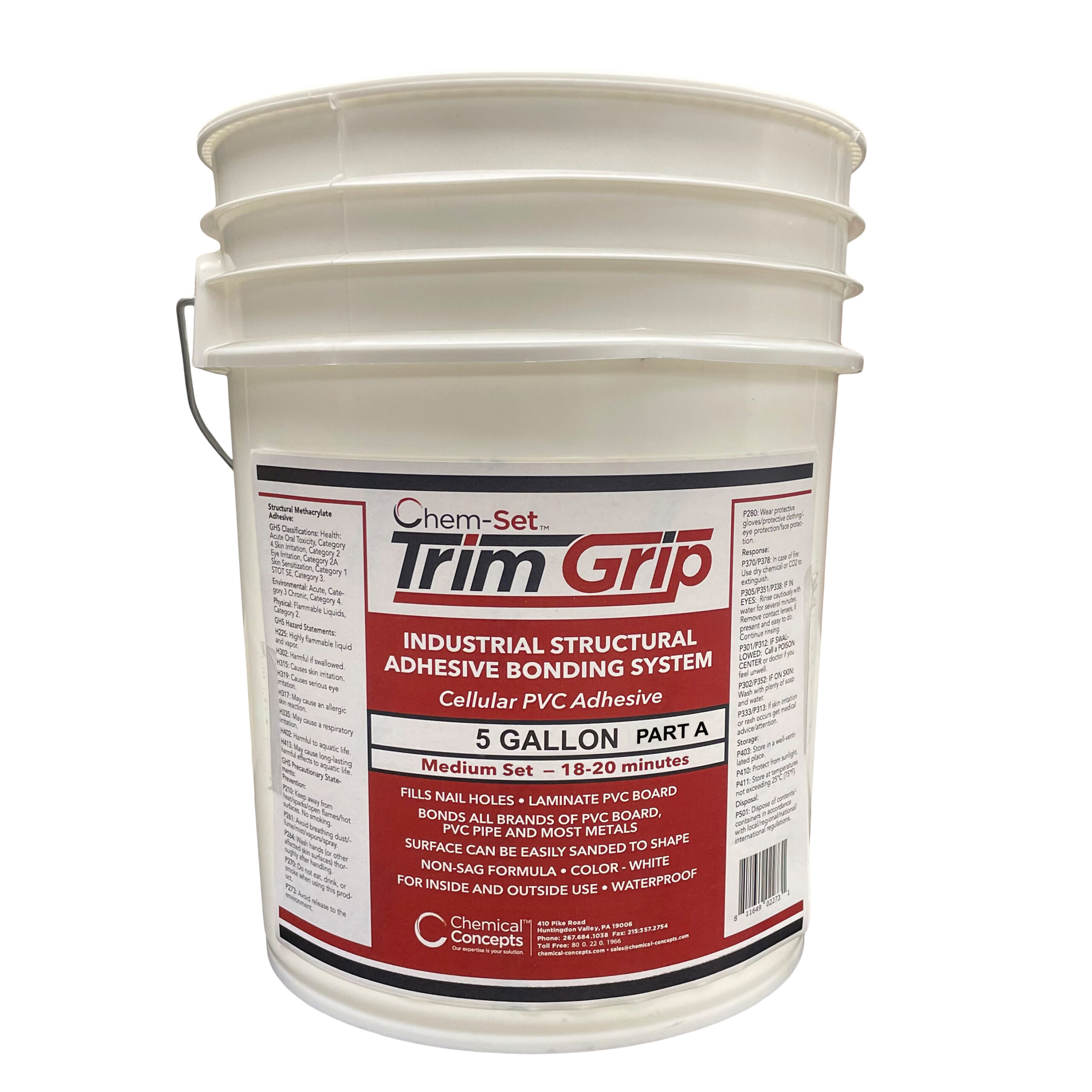 Chem-Set TrimGrip PVC Trim Adhesive (Medium Set)