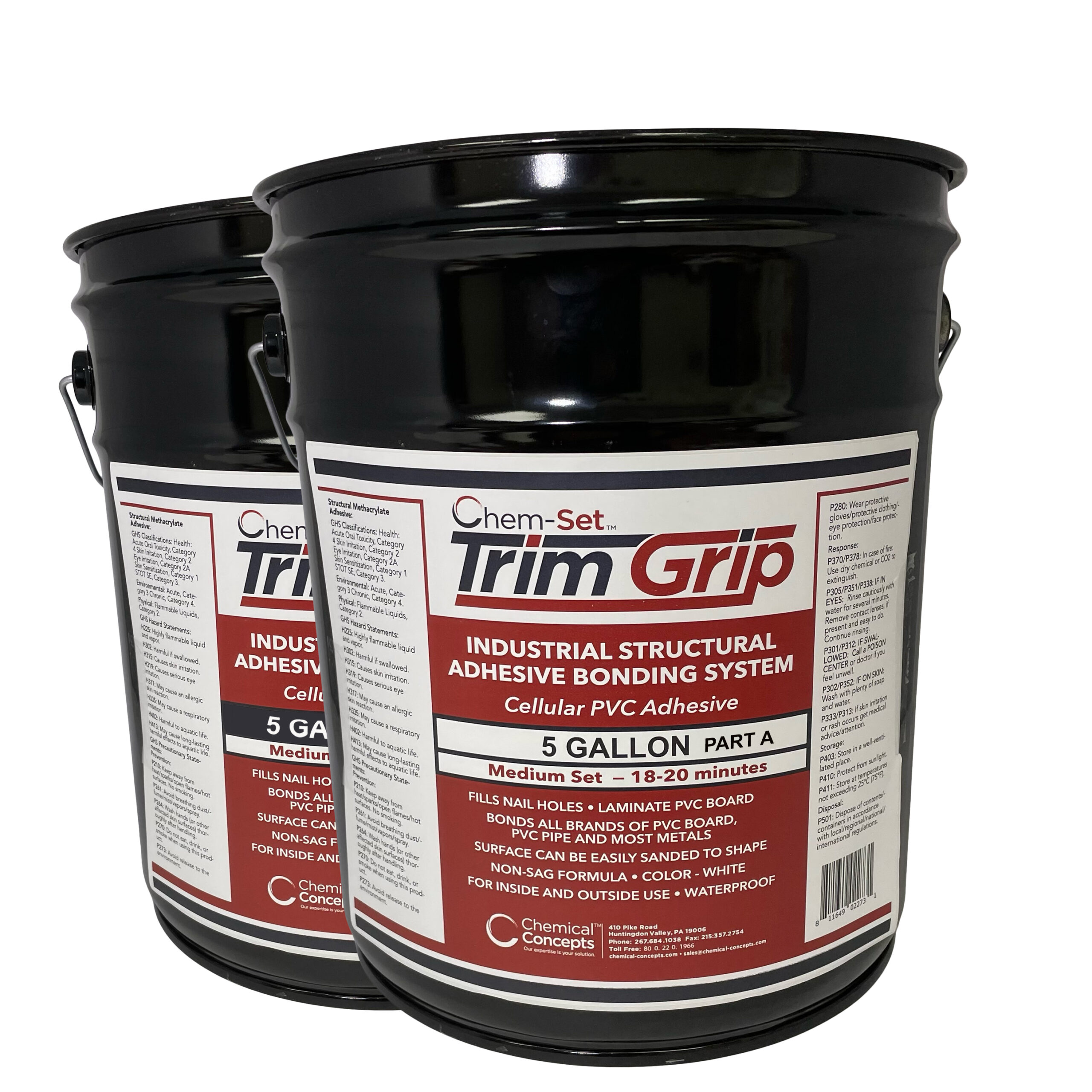 Chem-Set TrimGrip PVC Trim Adhesive (Medium Set)