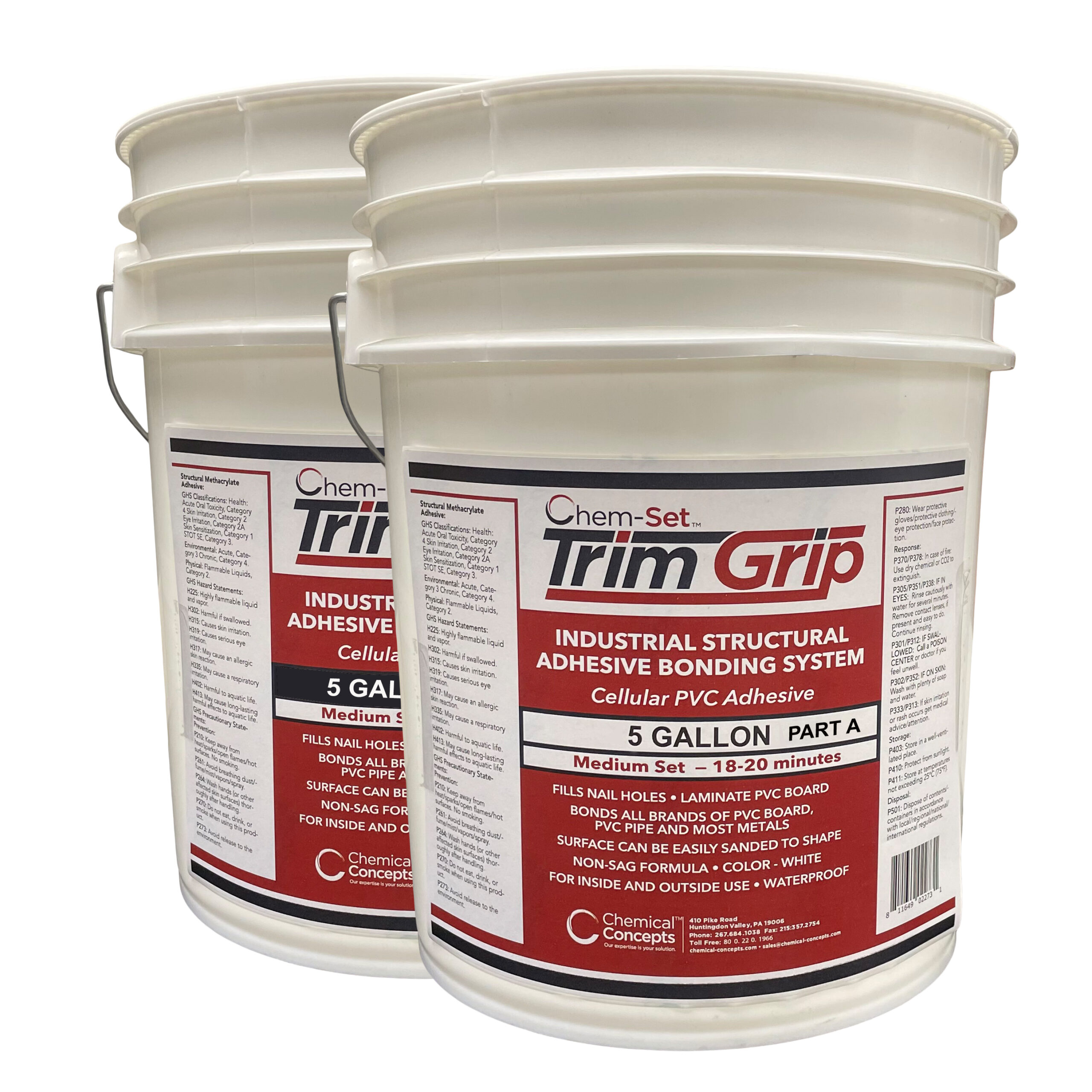 Chem-Set TrimGrip PVC Trim Adhesive (Medium Set)