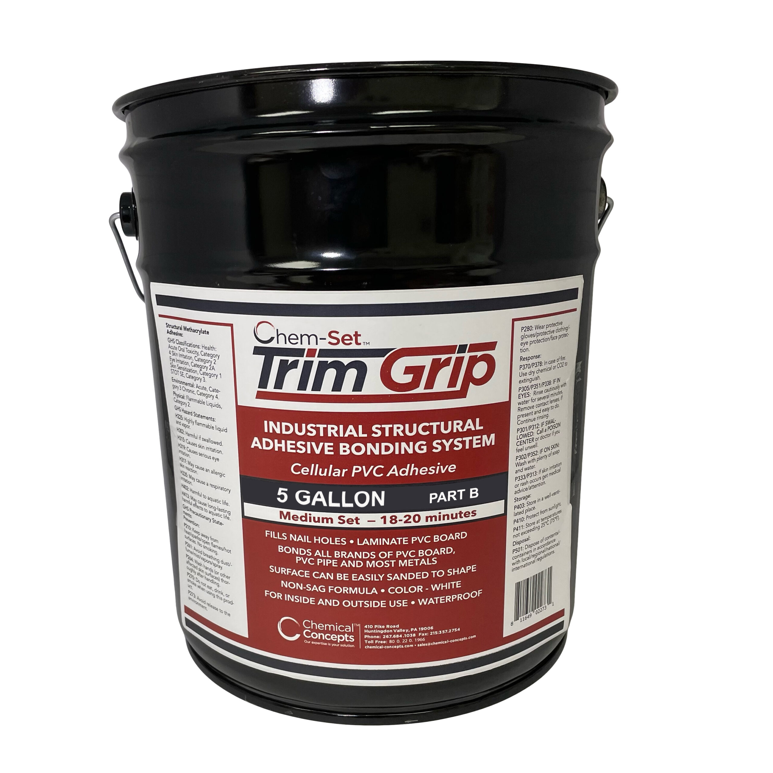 Chem-Set TrimGrip PVC Trim Adhesive (Medium Set)