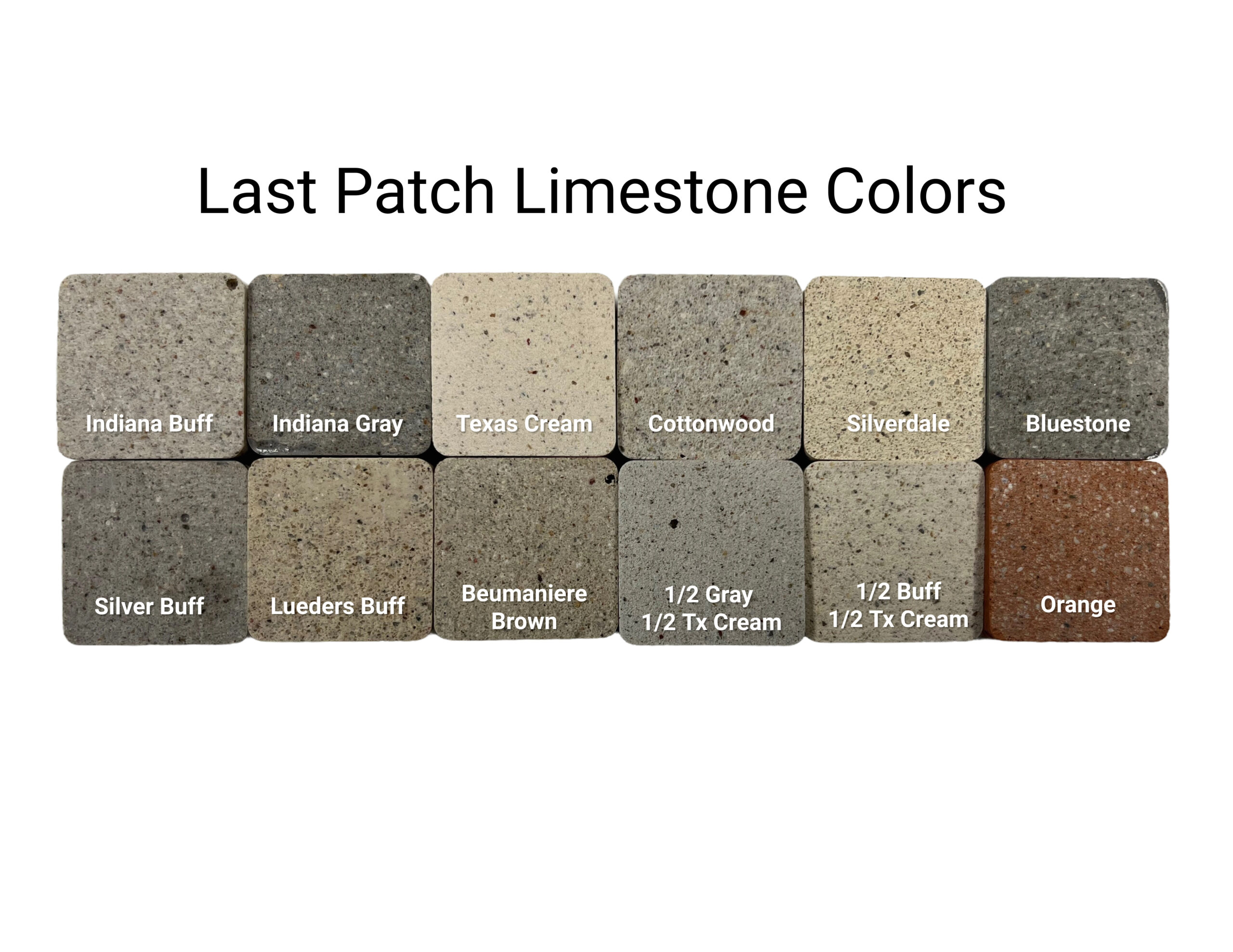Bonstone Last Patch Limestone Kit QT Kit 1 Qt A, (4) 1oz Tubes B