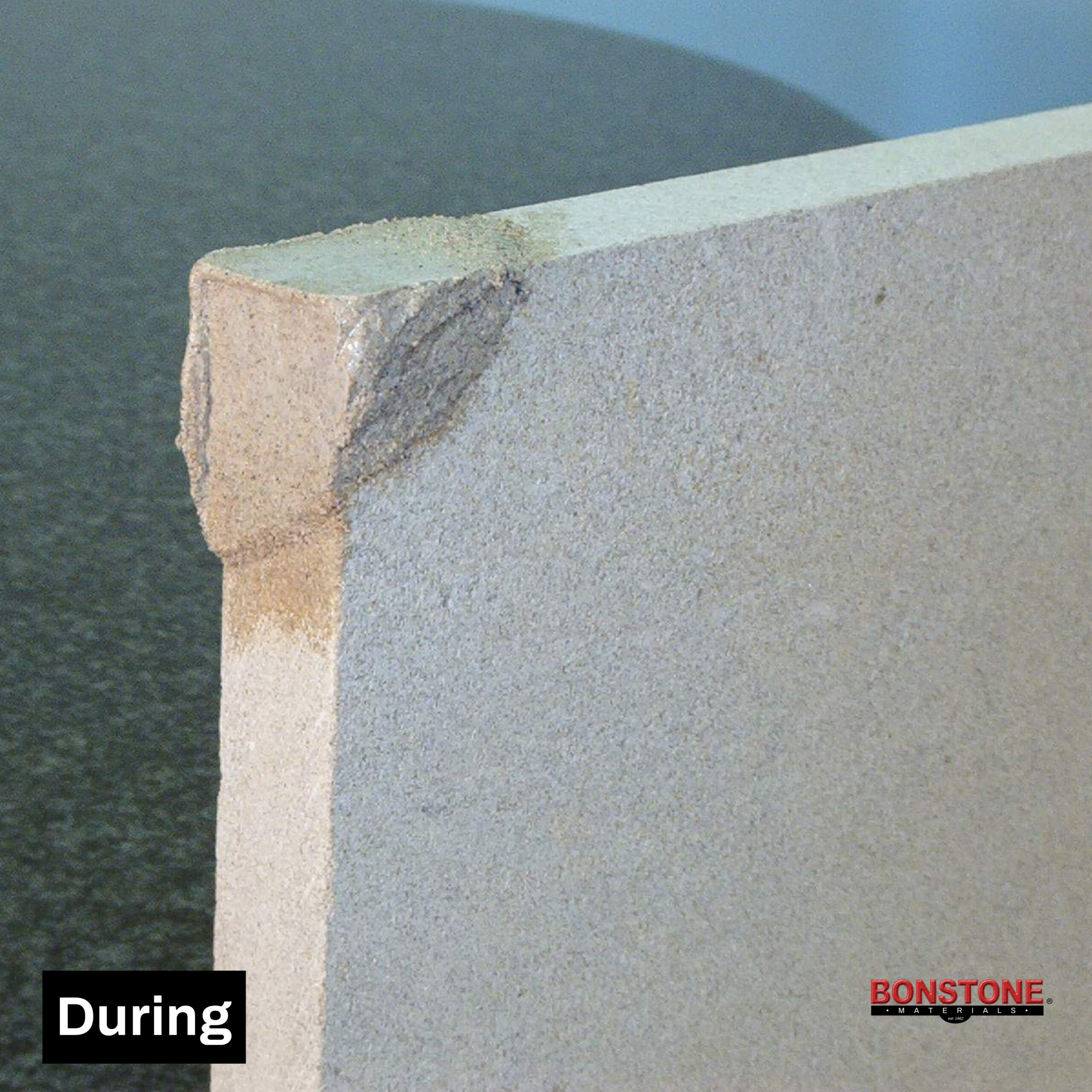 Bonstone Last Patch Limestone Kit - Indiana Gray - QT Kit - 1 Qt A, (4) 1oz Tubes B