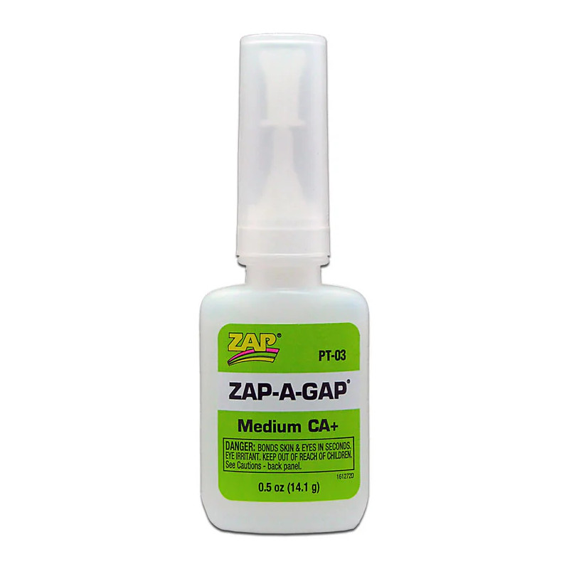Zap-A-Gap CA+ Green Medium Viscosity CA Glue Zap-A-Gap CA+ Green Medium Viscosity CA Glue