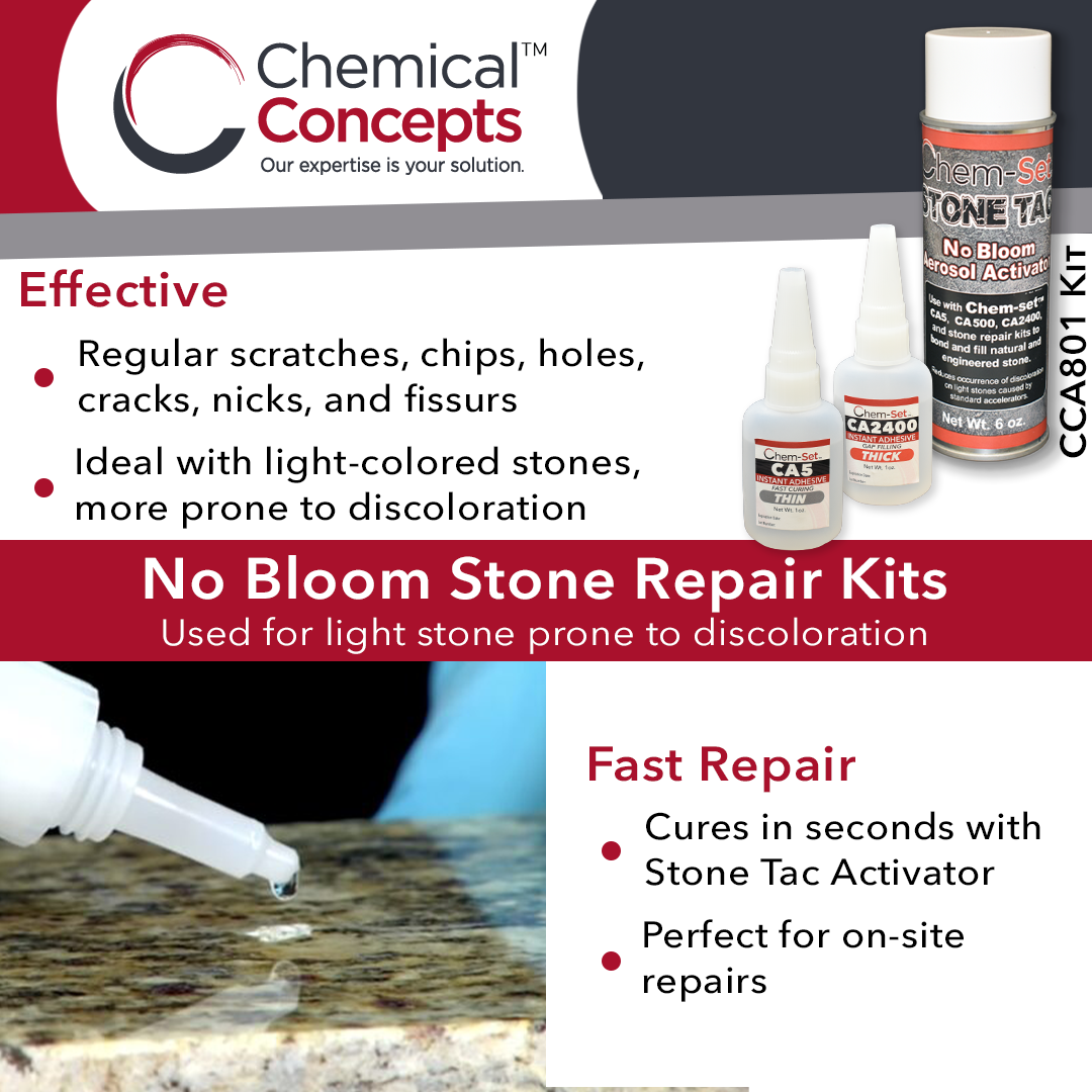 Chem-Set No-Bloom Stone Repair Kit (2 oz) – CCA851