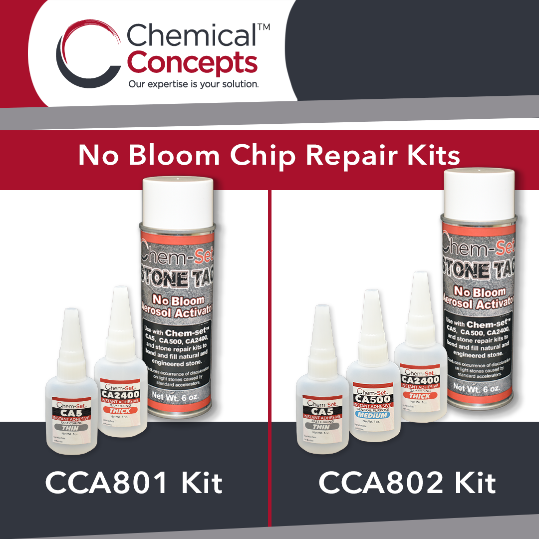 Chem-Set No-Bloom Pro Stone Repair Kit (1 oz) – CCA802
