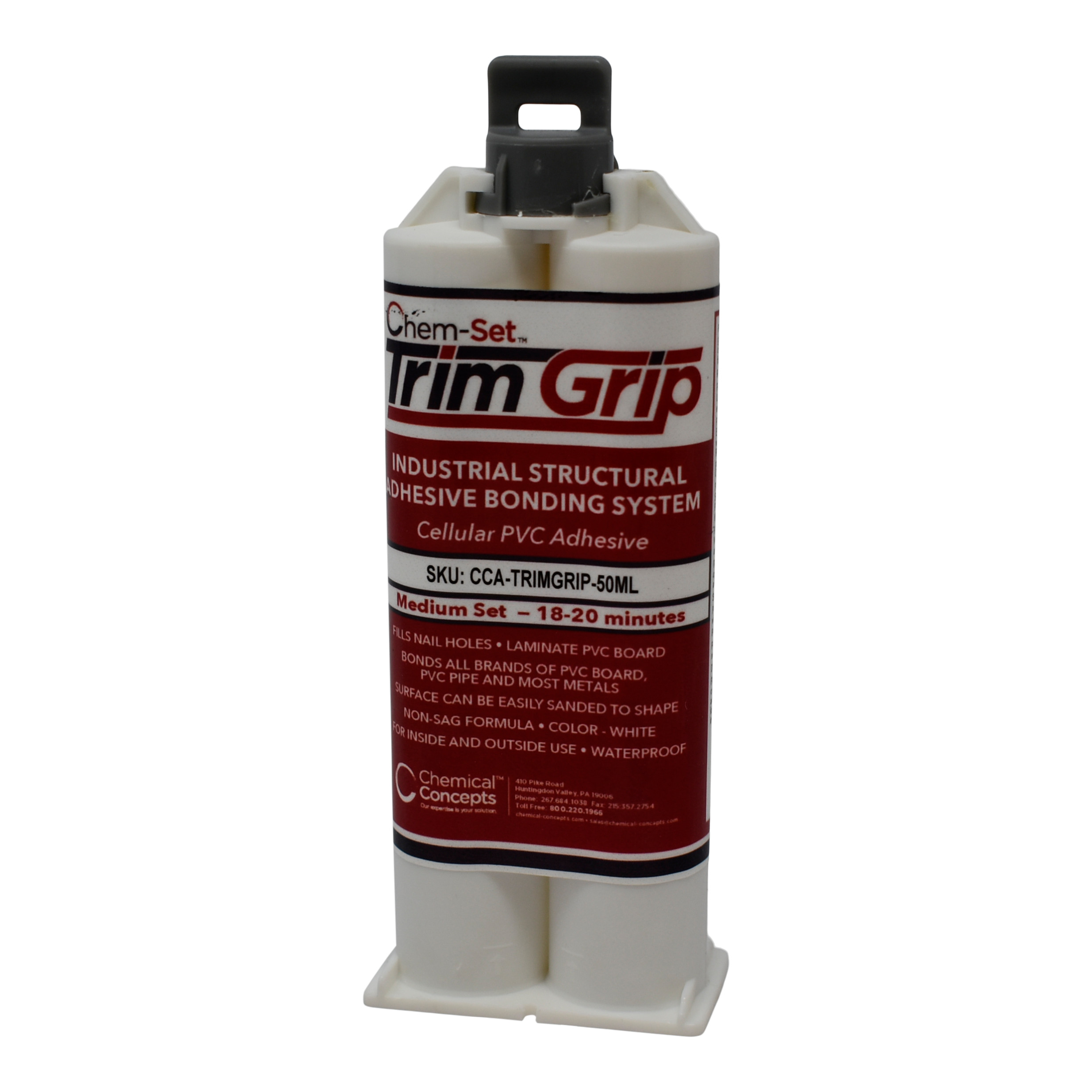 Chem-Set TrimGrip PVC Trim Adhesive - 50ml - Low Shelf Life / Expired
