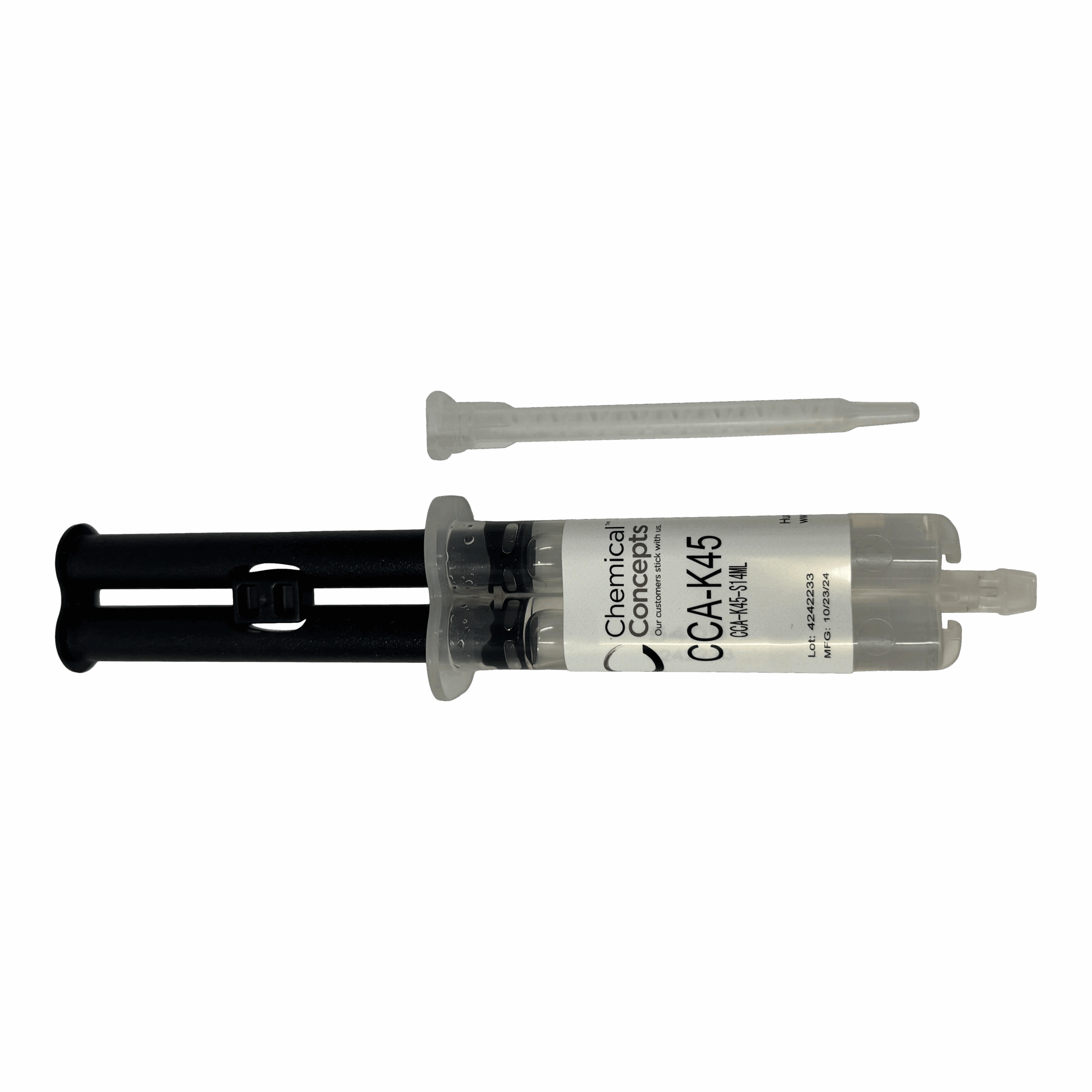 Chem-Set K45 Rapid Set Epoxy Gel, 14 mL Syringe