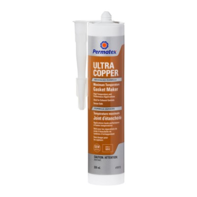 _Discontinued PERMATEX #101 ULTRA COPPER Maximum Temperature Gasket Maker - 300 ml cartridge