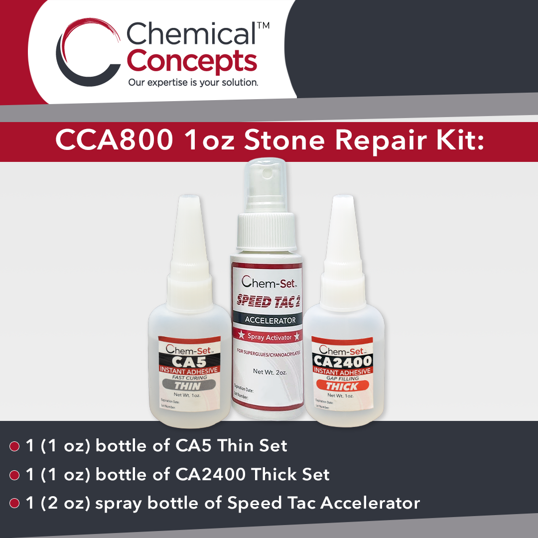 Chem-Set Standard Stone Repair Kit (1 oz) – CCA800