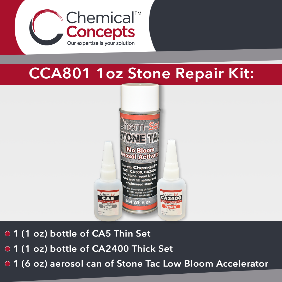 Chem-Set No-Bloom Stone Repair Kit (1 oz) – CCA801