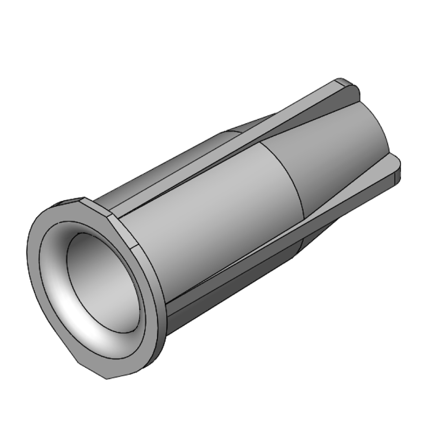 Techon Luer Lock Tip Cap - 400 Series - Natural - Set of 1000
