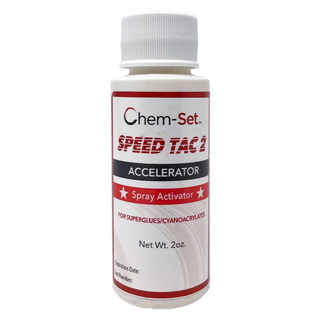 Chem-Set™ Speed Tac II CA Glue Accelerator - 2 oz Pump Spray