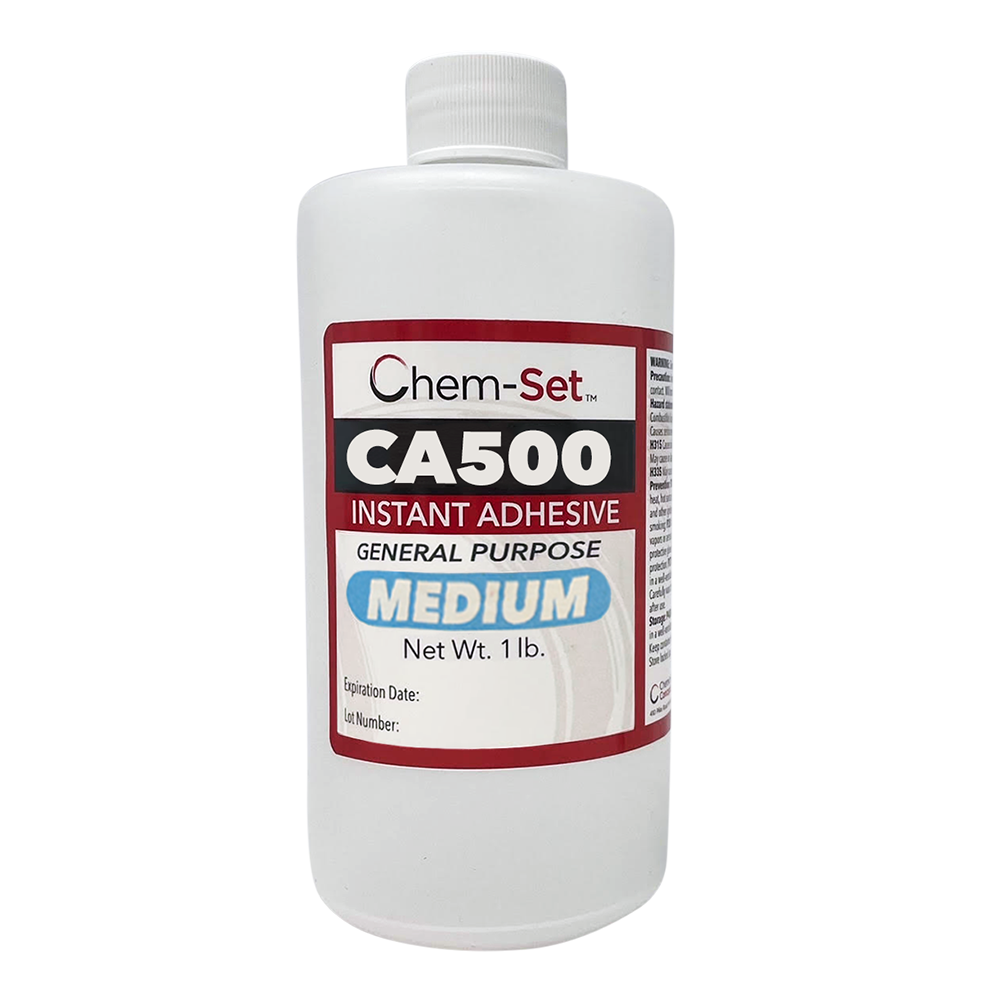 Chem-Set CA-500 Cyanoacrylate - 1 lb Bottle