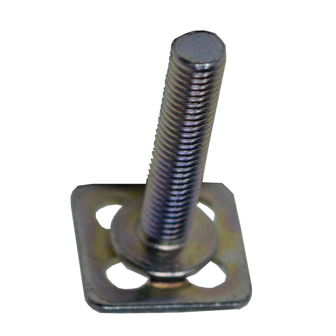 Specialinsert M1 Male Bonding Stud, 15mm Square Base, 10-32 Thread x 1 Inch