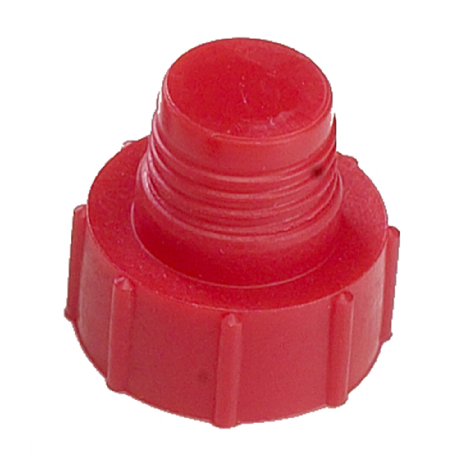 Techcon TS3P Threaded Tri-Seal Red End Cap, 1000 Pack