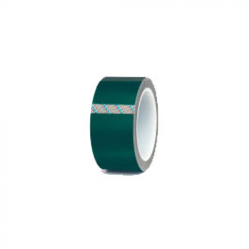 Green tesa 50600 PET masking tape roll, 25 mm wide