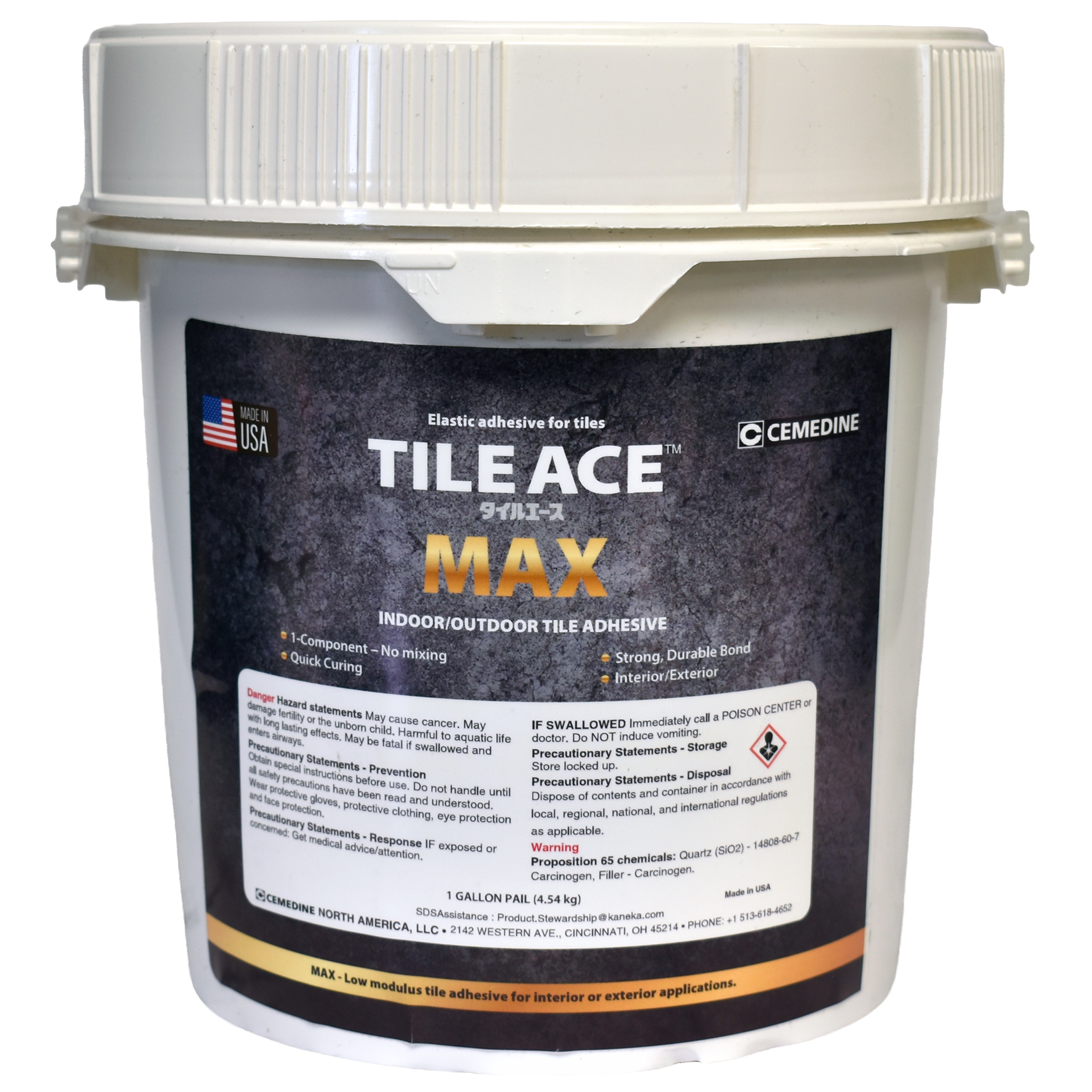Cemedine Tile Ace Max - Indoor/Outdoor MS Polymer Tile Adhesive