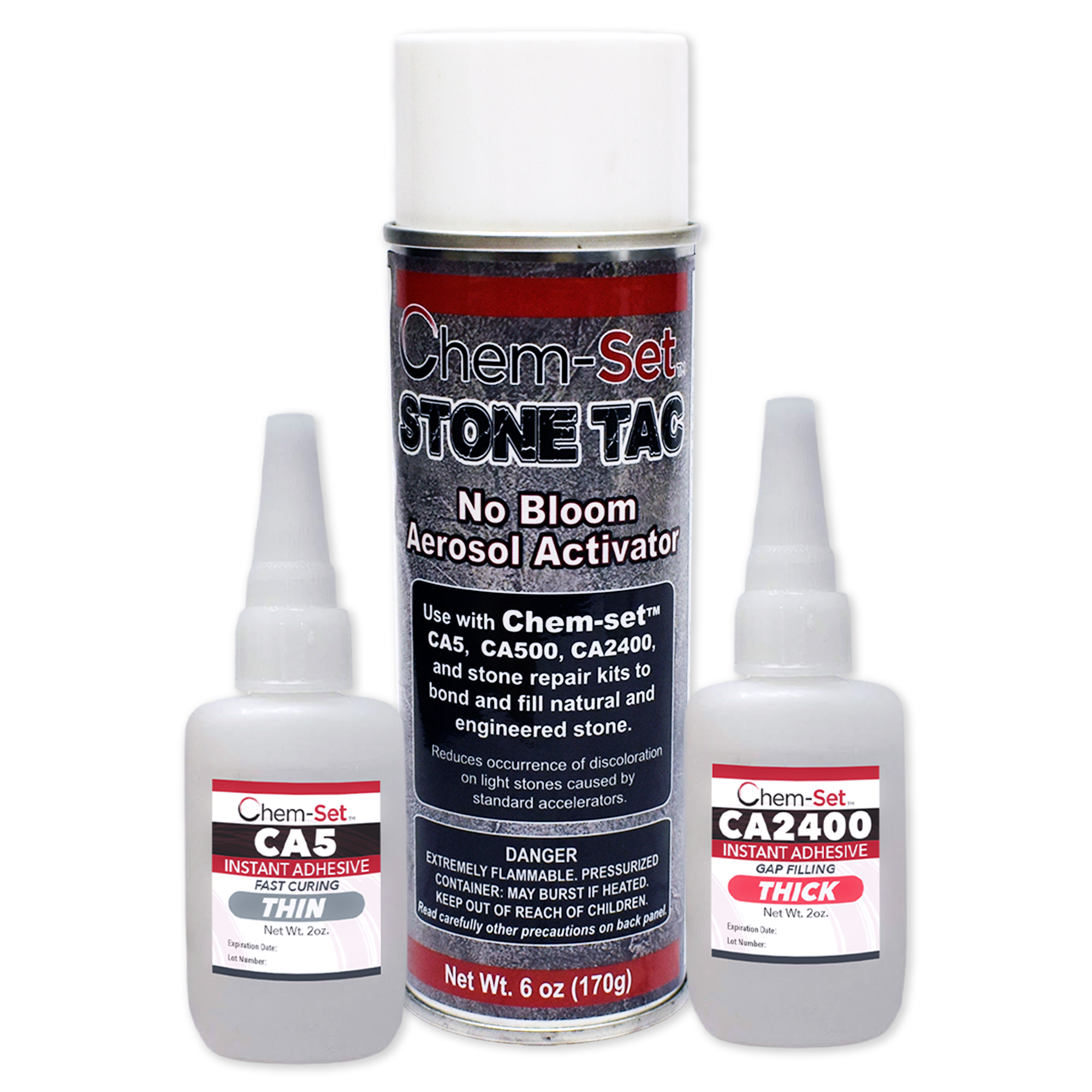Chem-Set No-Bloom Stone Repair Kit (2 oz) – CCA851