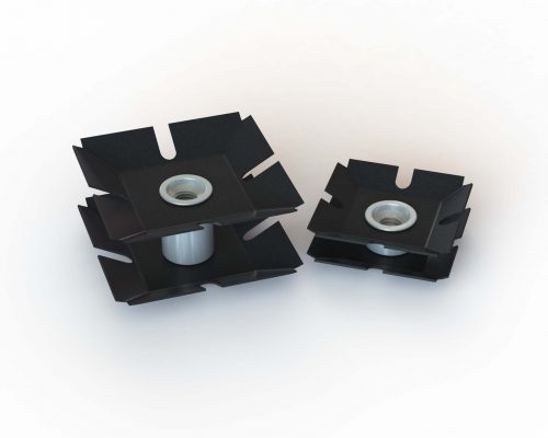Square Flangeless Tube Insert