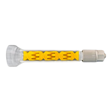 Xemex Low-Waste Static Mixer – Bell Style w/ Luer Lock Tip