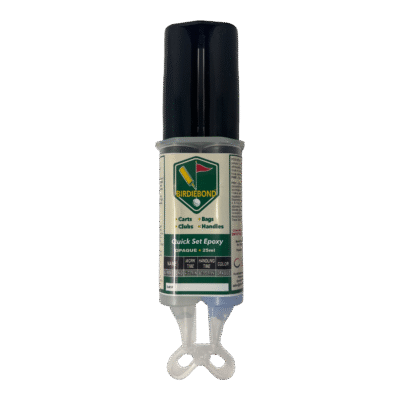 BirdieBond Golf Epoxy 25ml Syringe - Quick Cure Club Repair