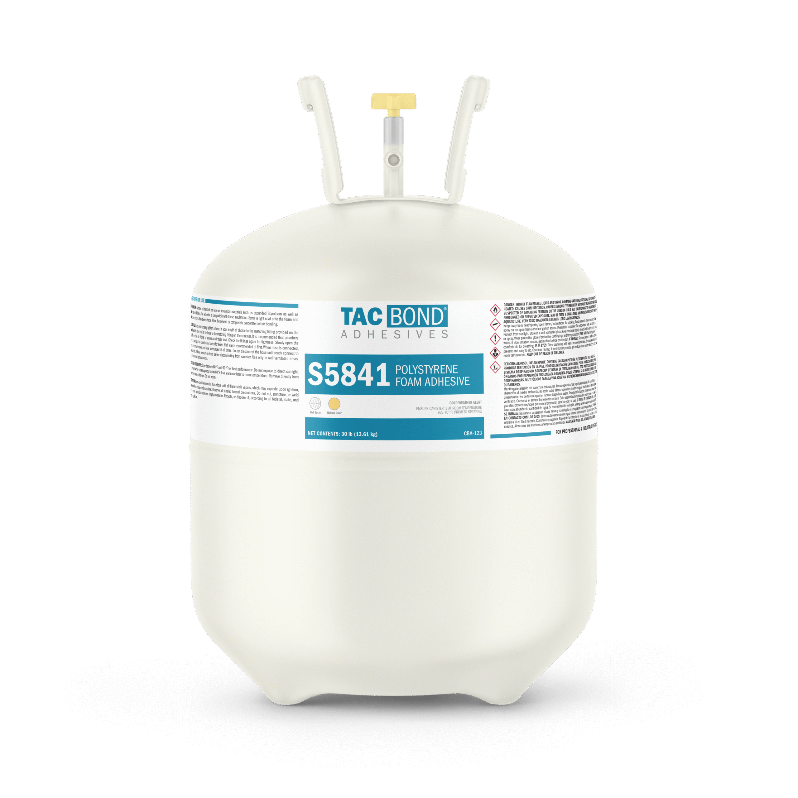 Tacbond S5841 Flammable EPS Compatible and General Purpose Canister