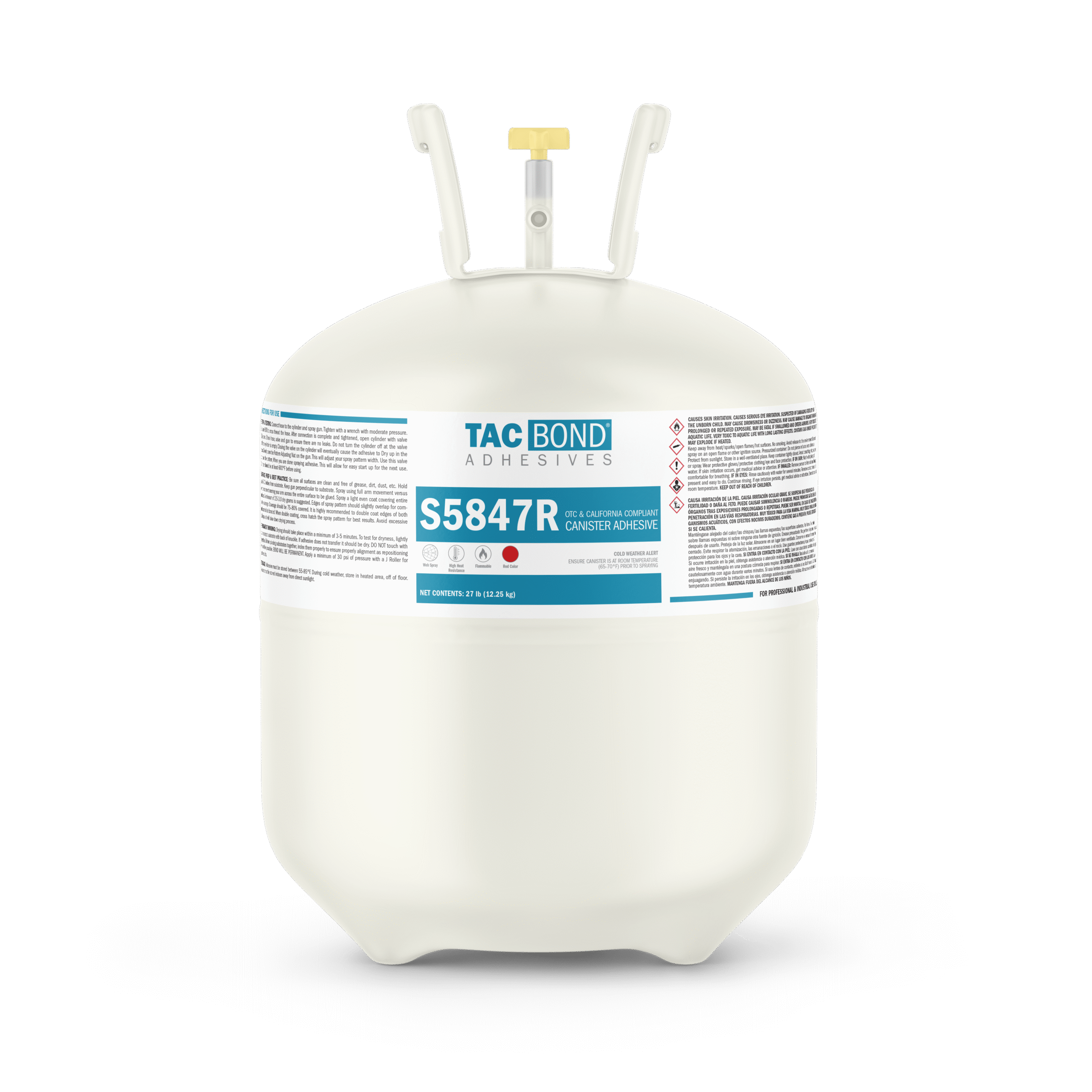 Tacbond S5847R Flammable LOW VOC Canister