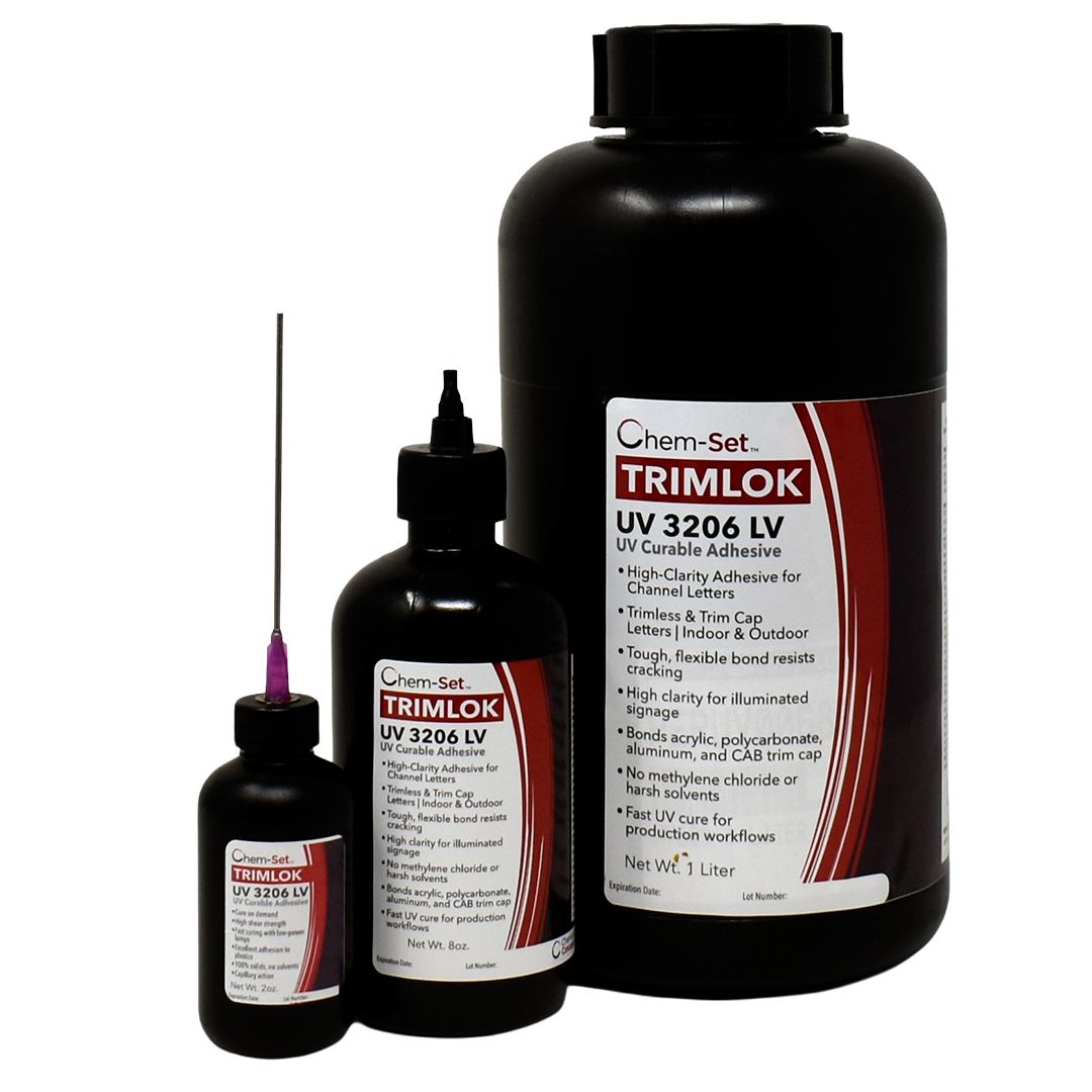 Chem-Set TrimLok UV3206 LV Channel Letter Adhesive