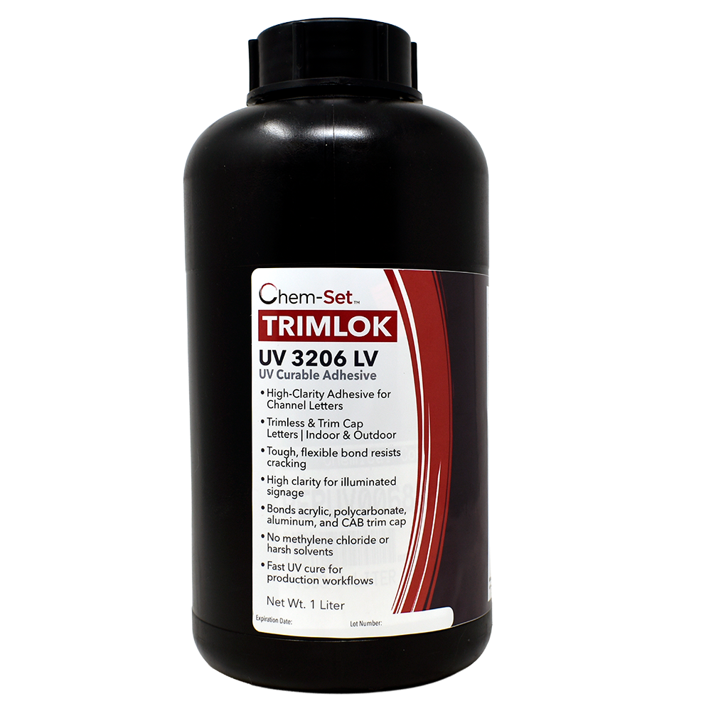 Chem-Set™ TrimLok UV3206 LV Channel Letter Adhesive