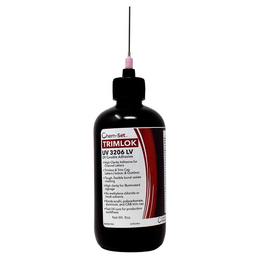 Chem-Set™ TrimLok Mid-Range 8oz Starter Kit for Letter Bonding / Trim Cap Channel Letters