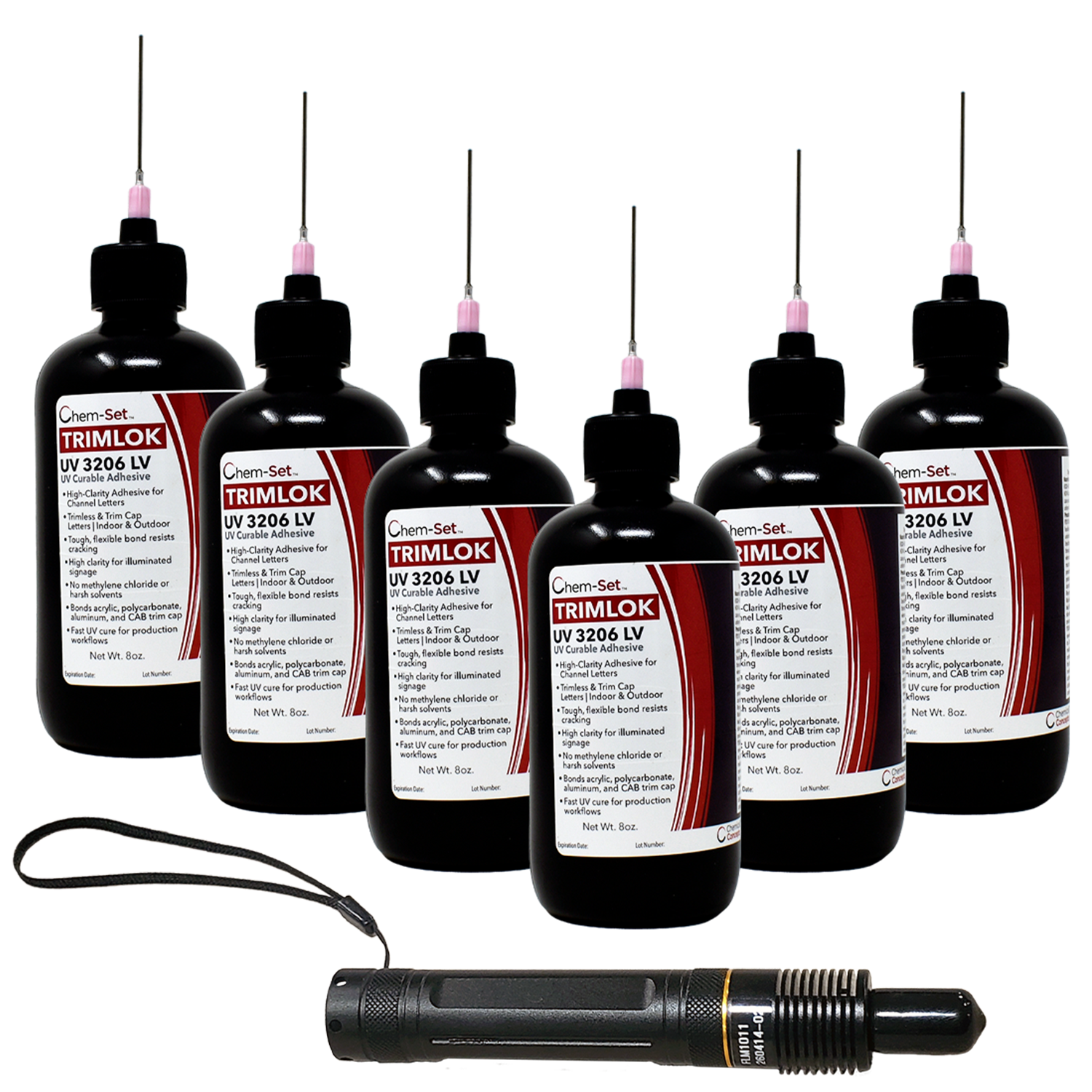 Chem-Set™ TrimLok Letter Bonding Starter Kit 4 for Trim Cap Channel Letters