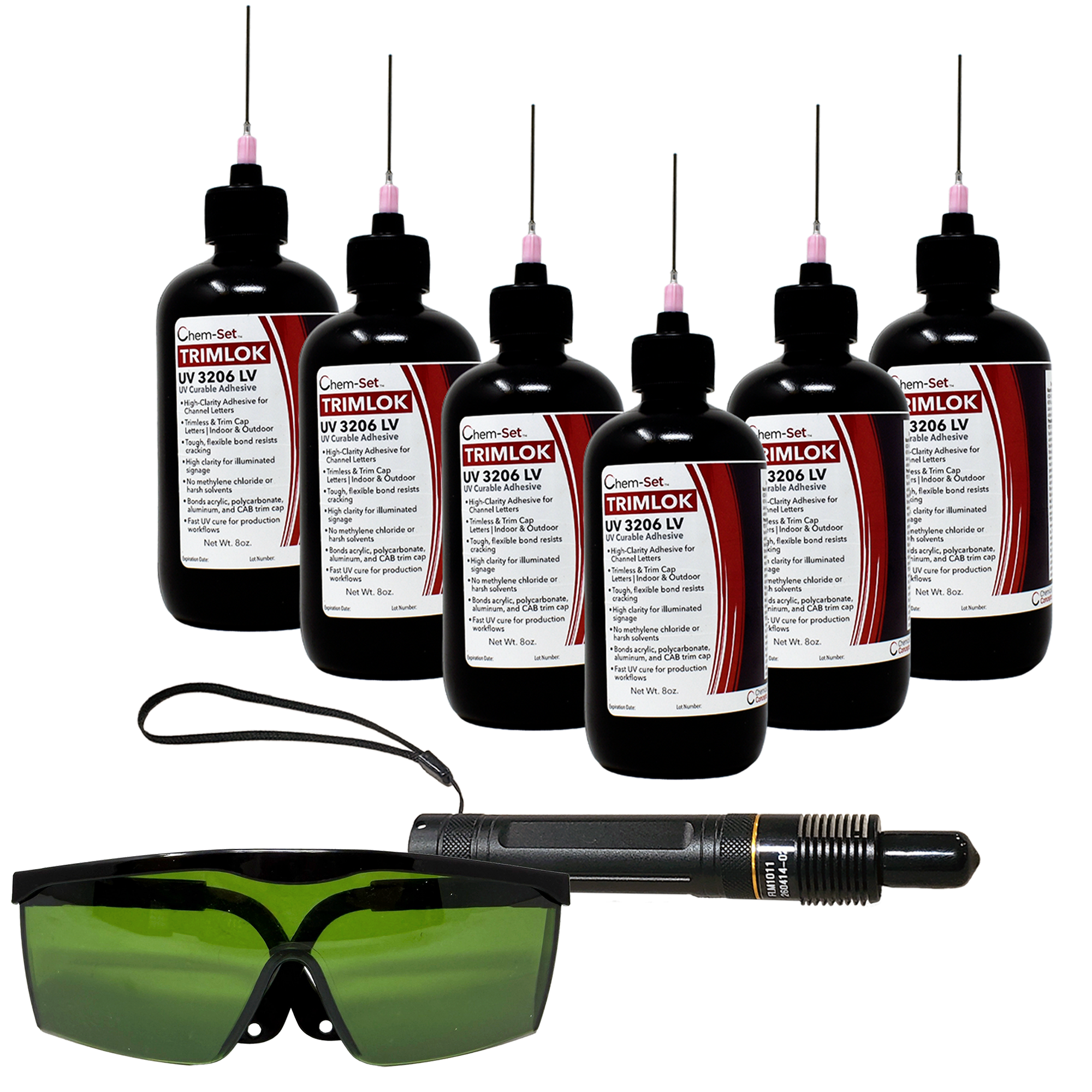 Chem-Set™ TrimLok Pro Starter Kit for Letter Bonding / Trim Cap Channel Letters