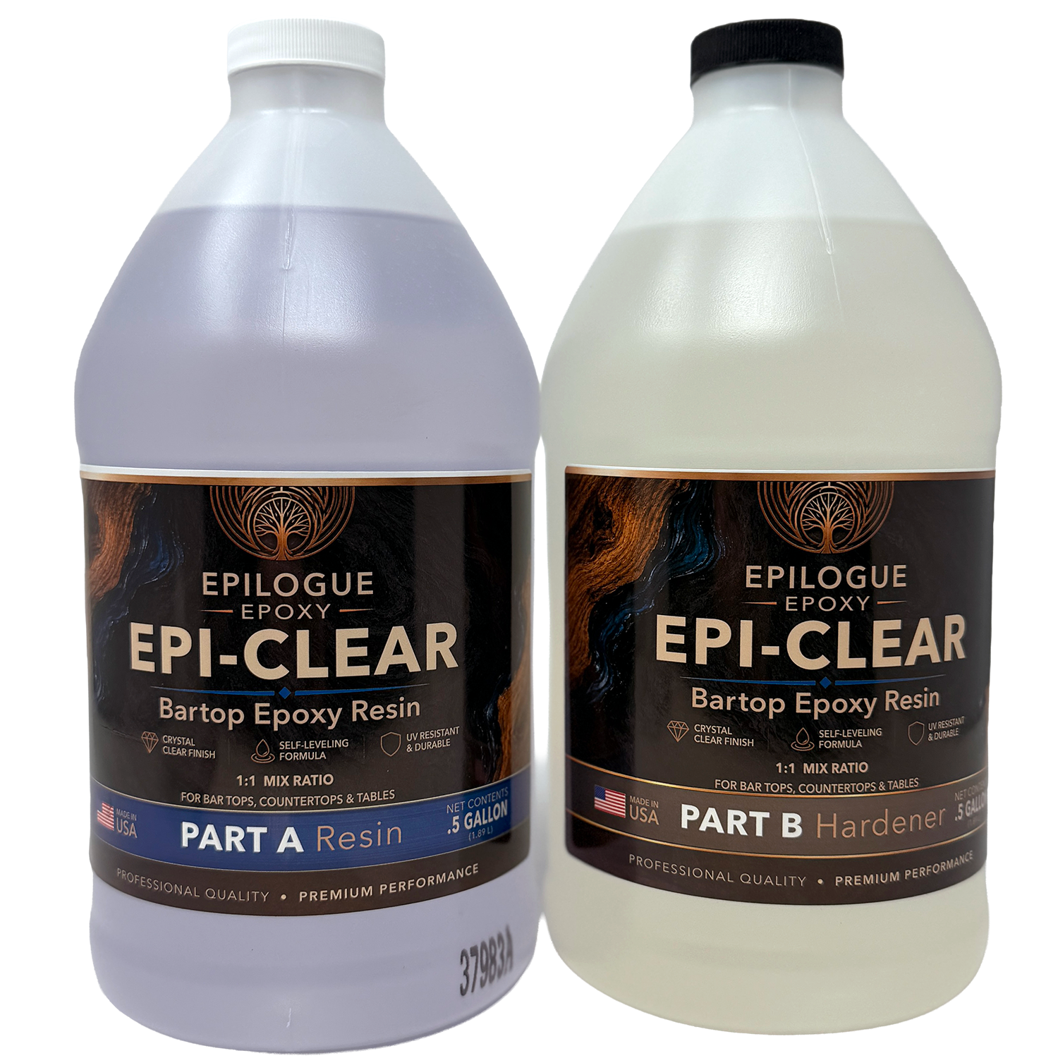 Epilogue Epi-Clear Bartop Resin 1 Gallon Kit