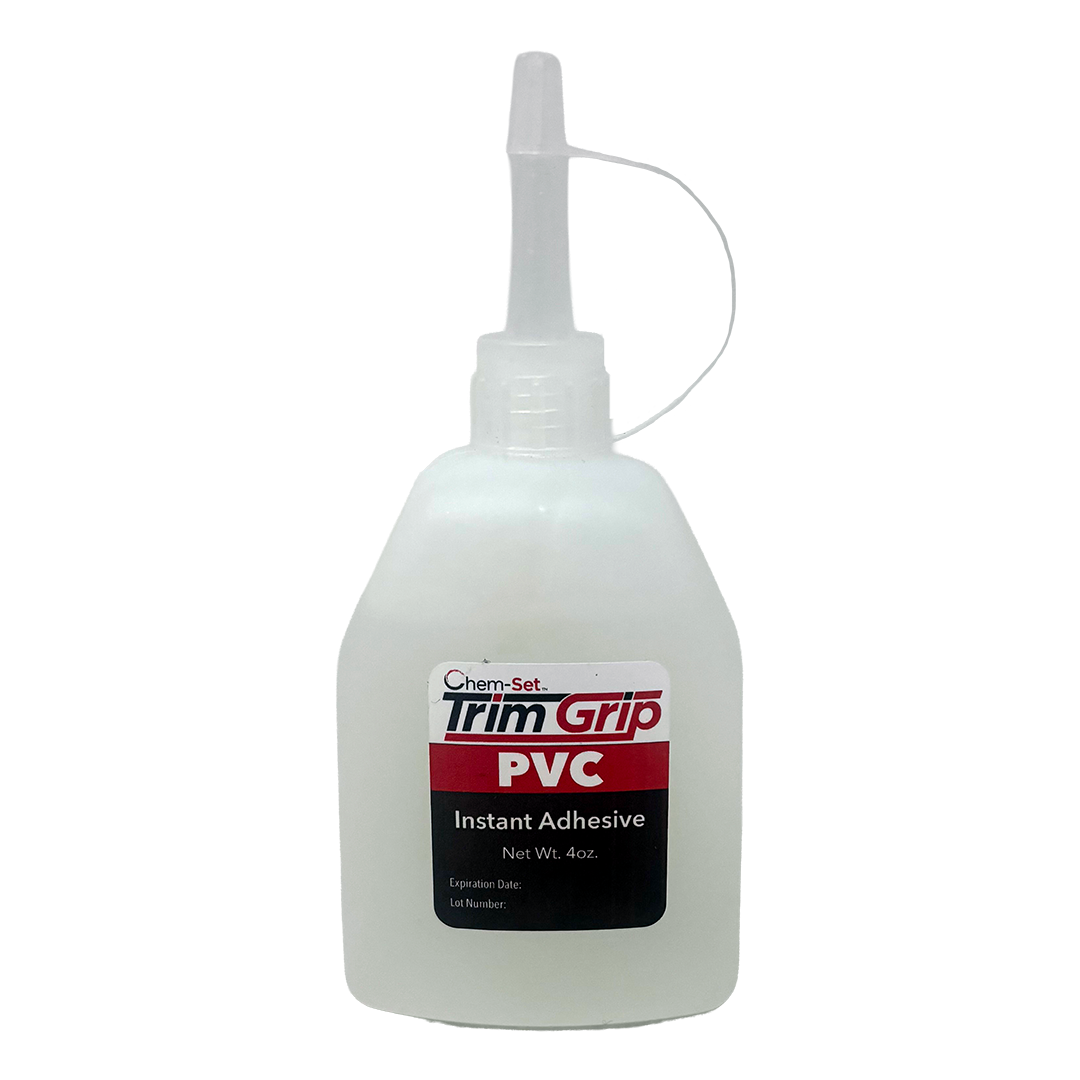 Chem-Set Trimgrip PVC Instant Adhesive, 4 oz