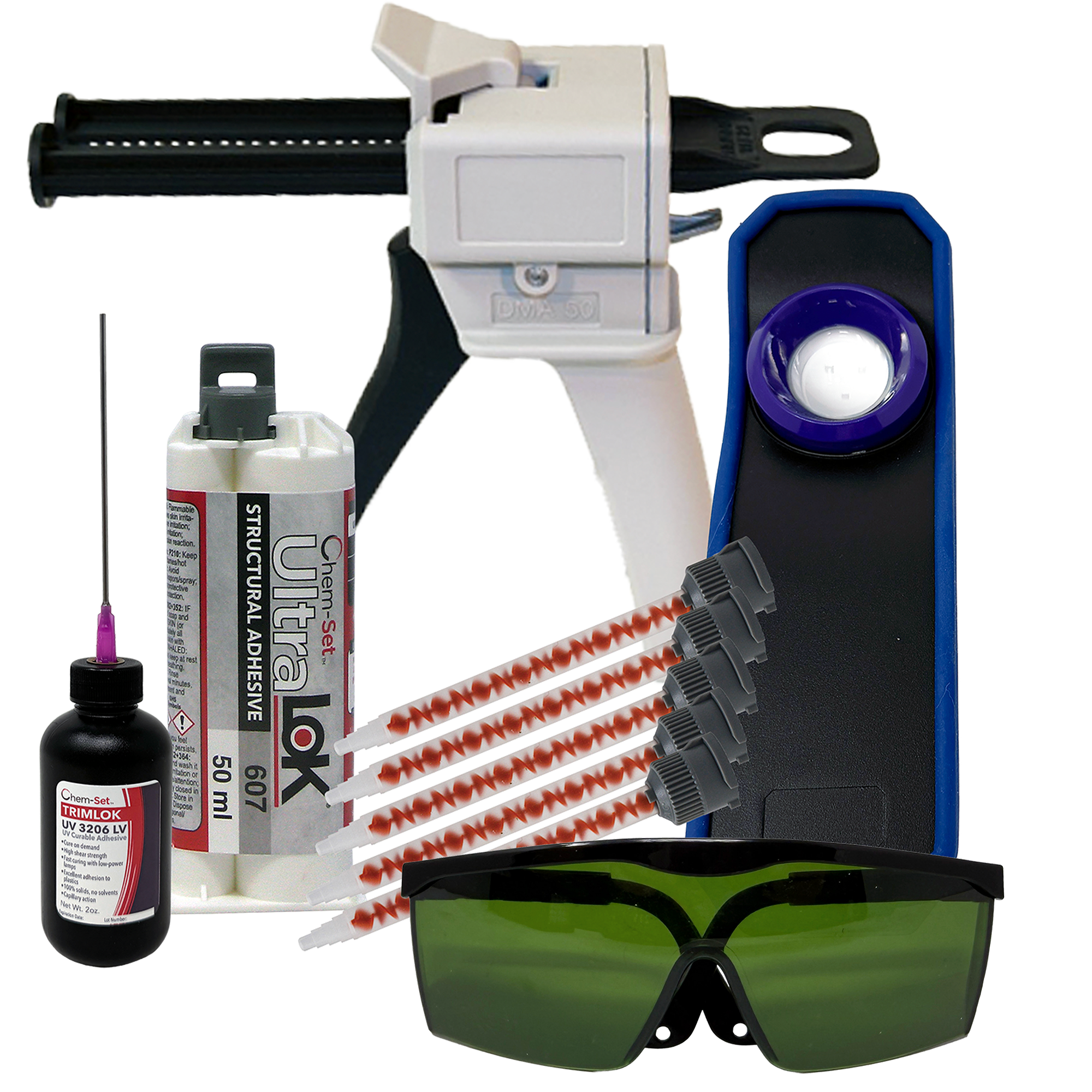Chem-Set™ TrimLok Letter Bonding Starter Kit for Trimless/Trim Cap