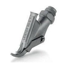 Leister 113.670 5.7mm (0.22 in) Triangle Screw-On Speed Welding Nozzle with Tacking Tip