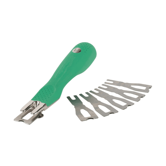 Leister 117.000 Trimming Knife with 0.6mm Spacer and 5 Spare Blades