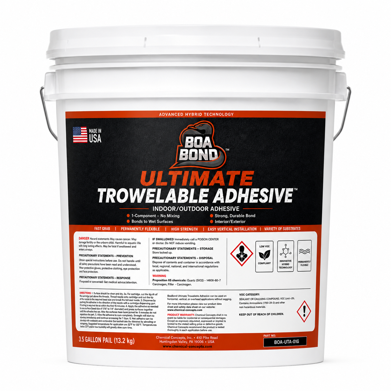 BoaBond Ultimate Trowelable Adhesive