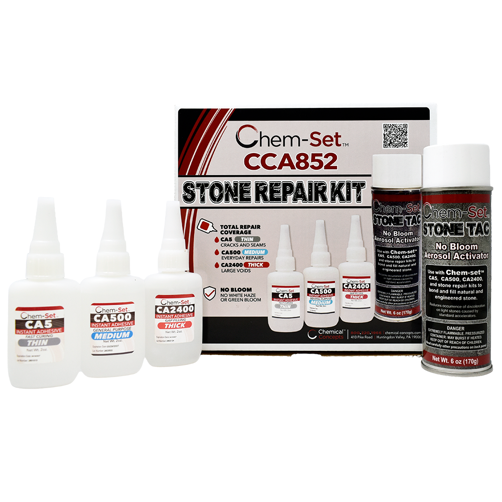 Chem-Set No-Bloom Pro Stone Repair Kit (2 oz) – CCA852