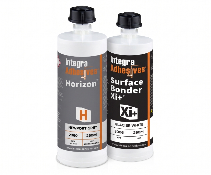 Integra Surface Bonder Horizon and Xi+ Seaming Adhesive Cartridges Integra Surface Bonder Horizon and Surface Bonder Xi+ 250ml color-matched seaming adhesive cartridges